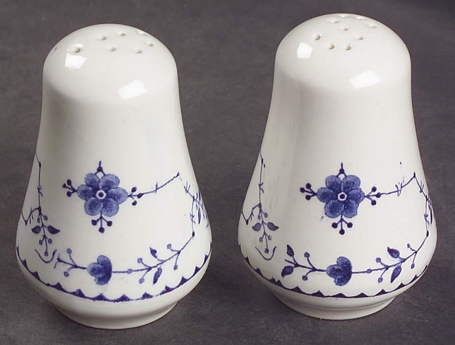 Denmark Blue Salt & Pepper Set by Furnivals-1