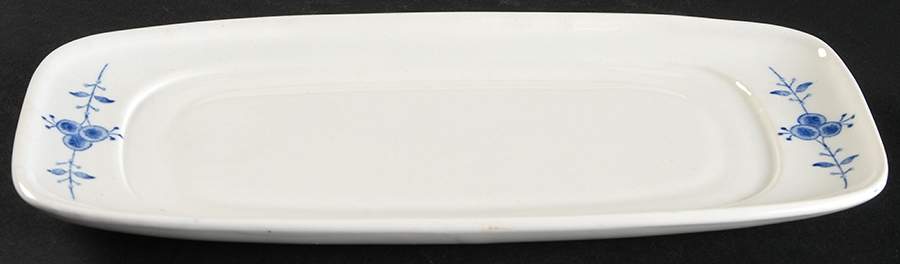 Denmark Blue 1/4 Lb Butter No Lid by Furnivals-1