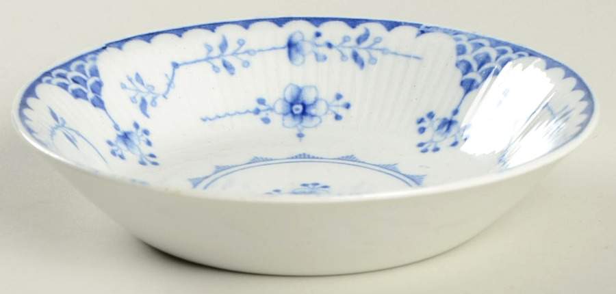 Denmark Blue Fruit/Dessert (Sauce) Bowl by Furnivals-1