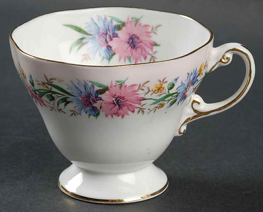Cornflower Pink Footed Cup by Foley-1