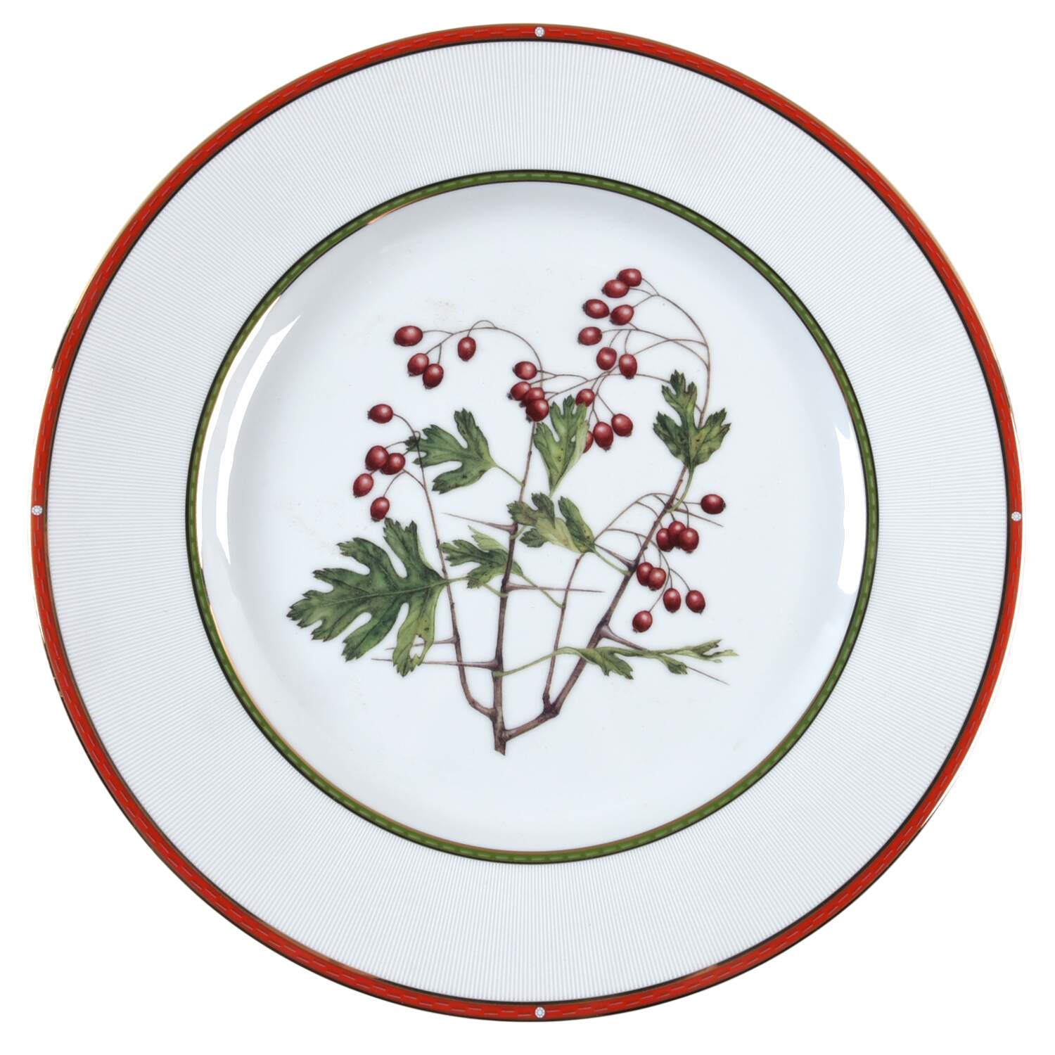 Winter Berry Collection Service Plate (Charger) by Fitz and Floyd-1