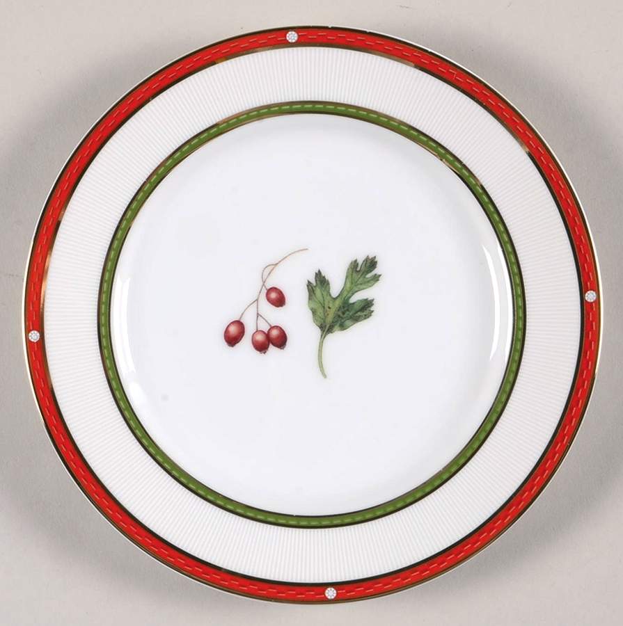 Winter Berry Collection Bread & Butter Plate by Fitz and Floyd-1