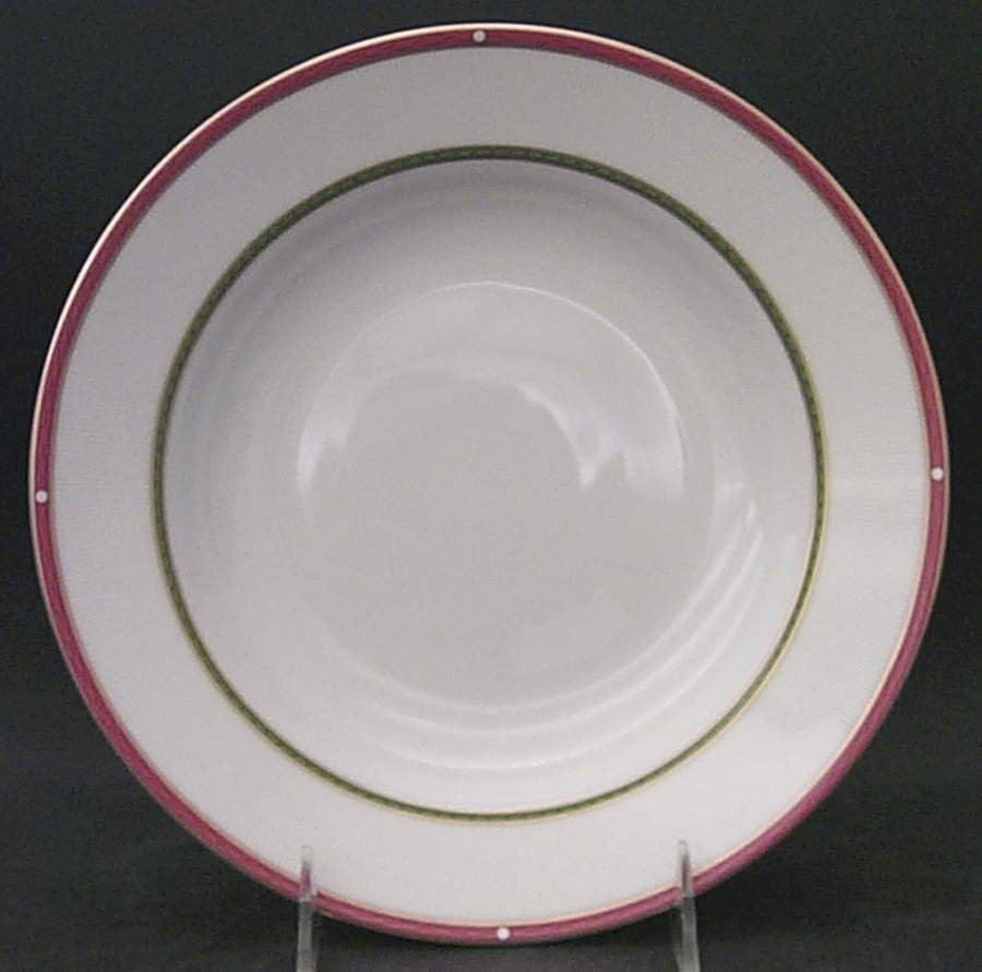 Winter Berry Collection Large Rim Soup Bowl by Fitz and Floyd-1