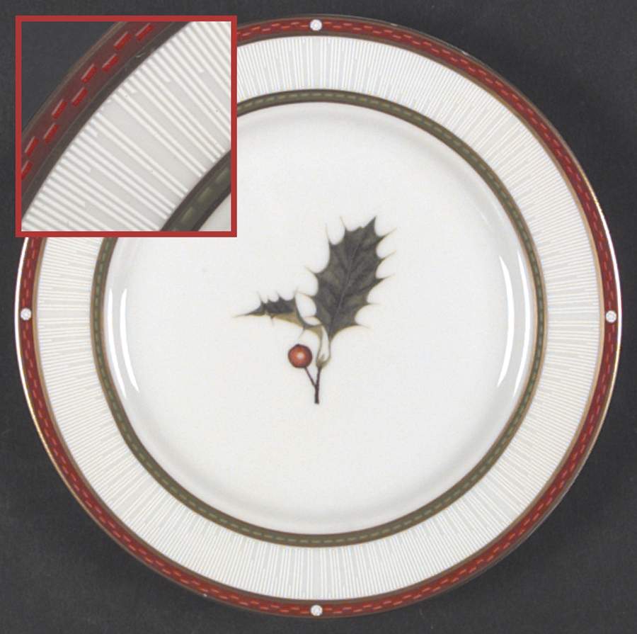Winter Berry Collection Bread & Butter Plate by Fitz and Floyd-1