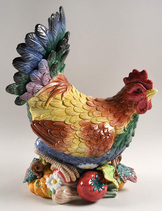Coq Du Village Figurine by Fitz & Floyd-1