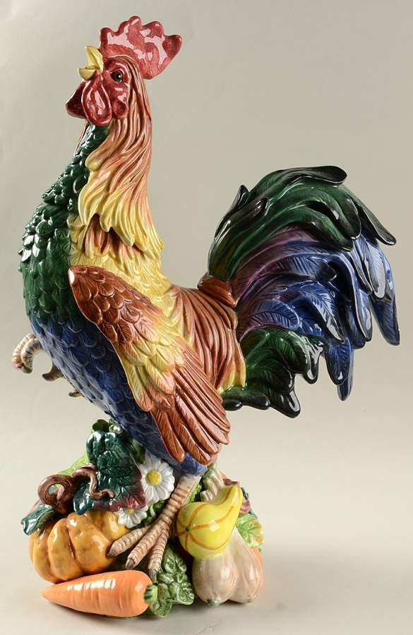 Coq Du Village Figurine by Fitz & Floyd-1