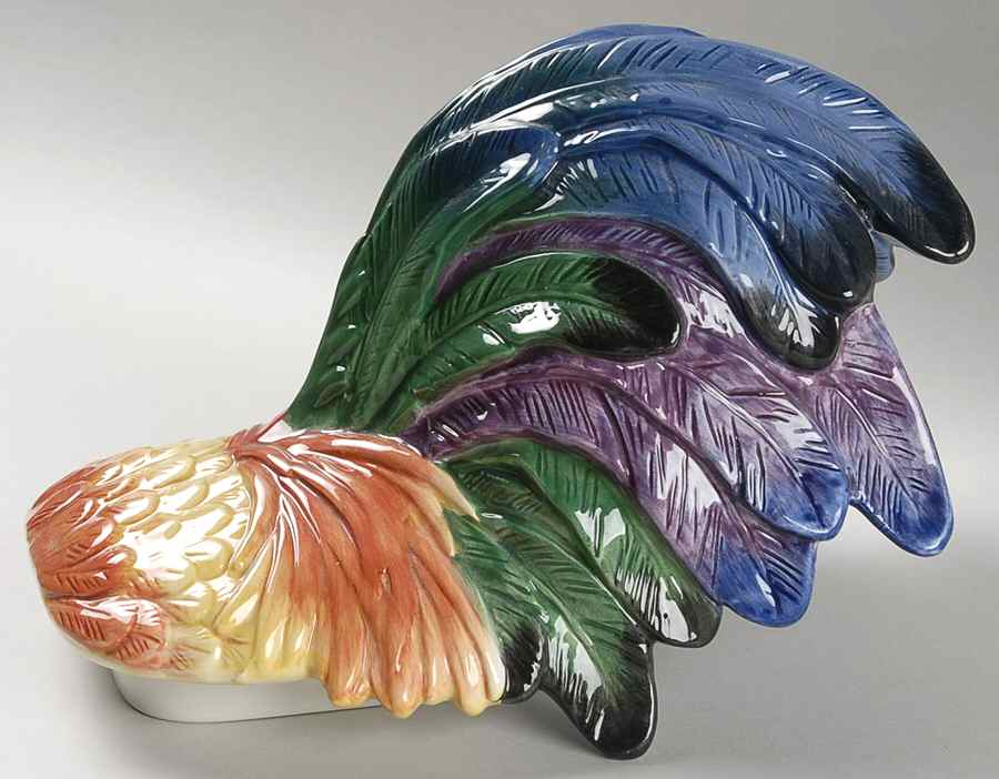 Coq Du Village Lid for Figural Tureen by Fitz & Floyd-1