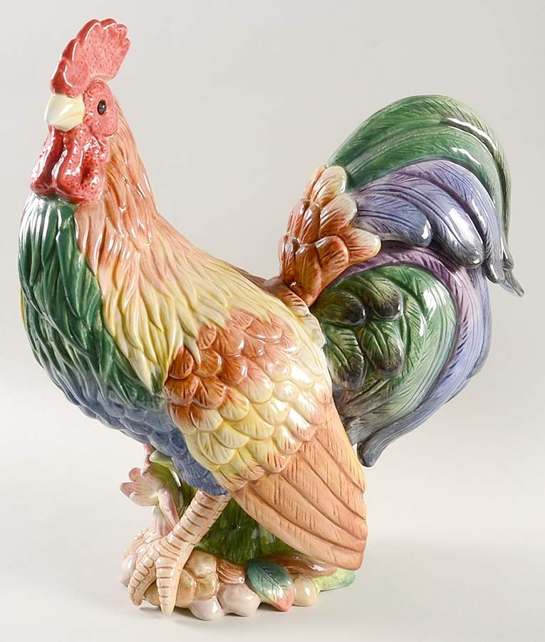 Coq Du Village Figurine by Fitz & Floyd-1