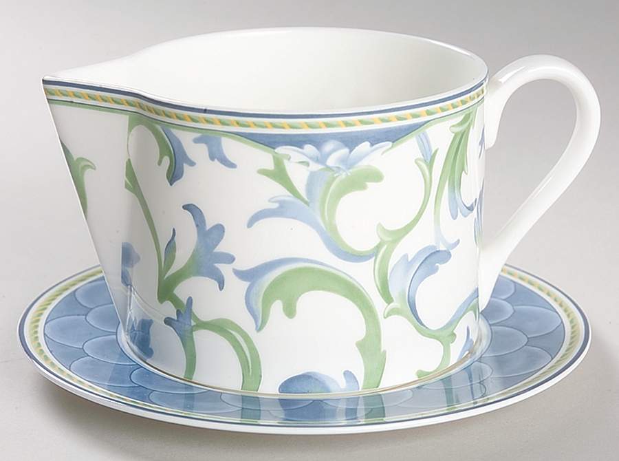 Alfresco Gravy Boat & Underplate by Fitz & Floyd-1