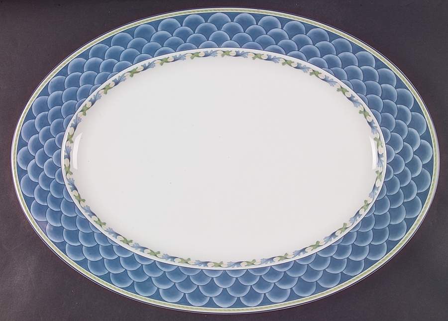 Alfresco 17" Oval Serving Platter by Fitz & Floyd-1