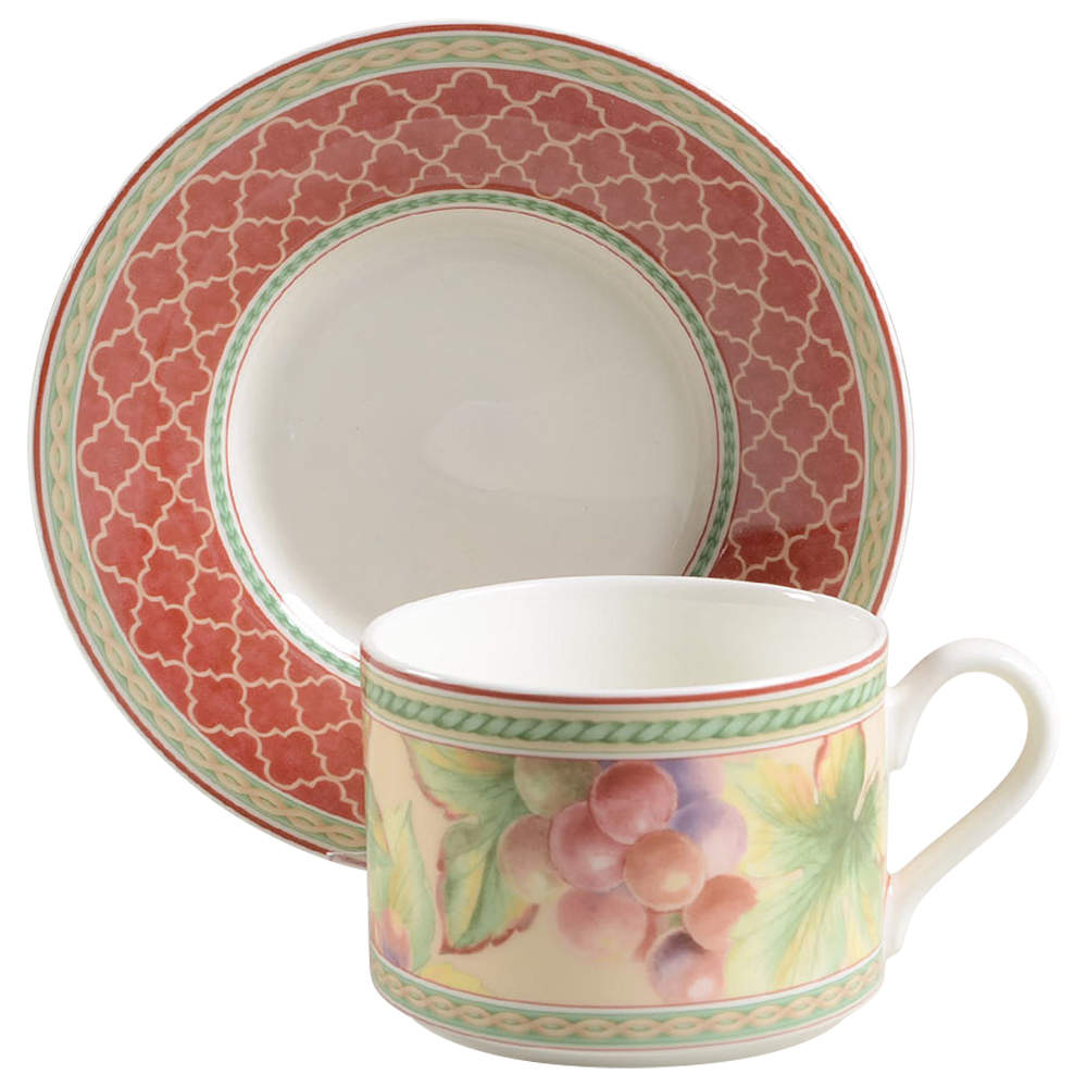 Sonoma Flat Cup & Saucer Set by Fitz and Floyd-1