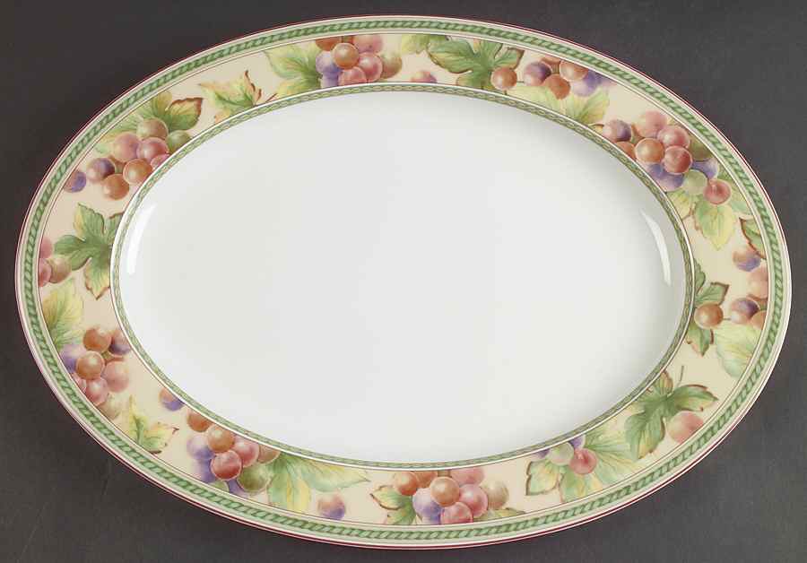 Sonoma 15" Oval Serving Platter by Fitz & Floyd-1