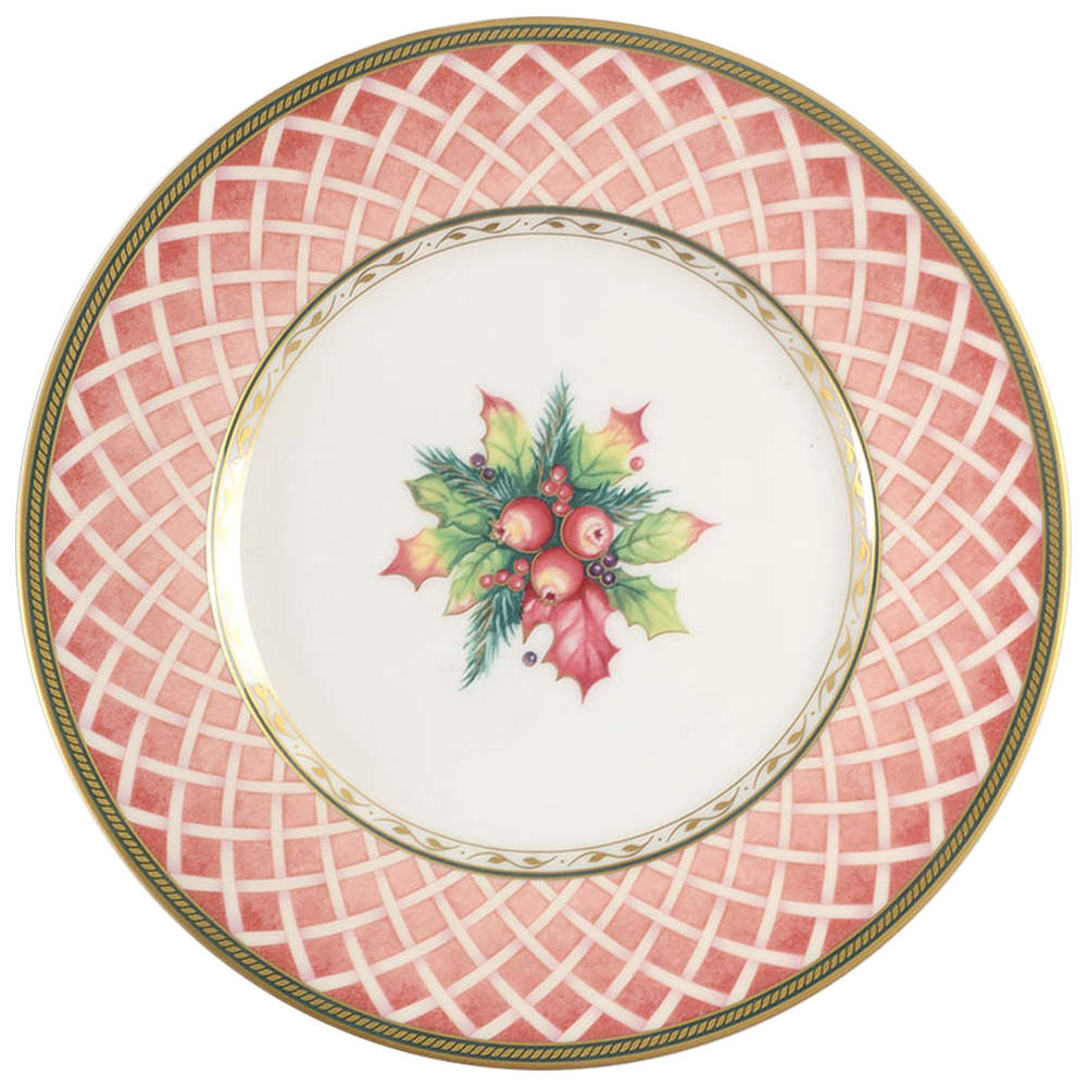Winter Holiday Salad Plate by Fitz & Floyd-1