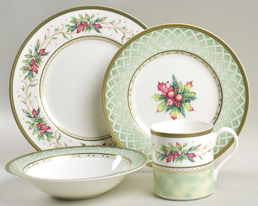 Winter Holiday 4 Piece Place Setting by Fitz & Floyd-1