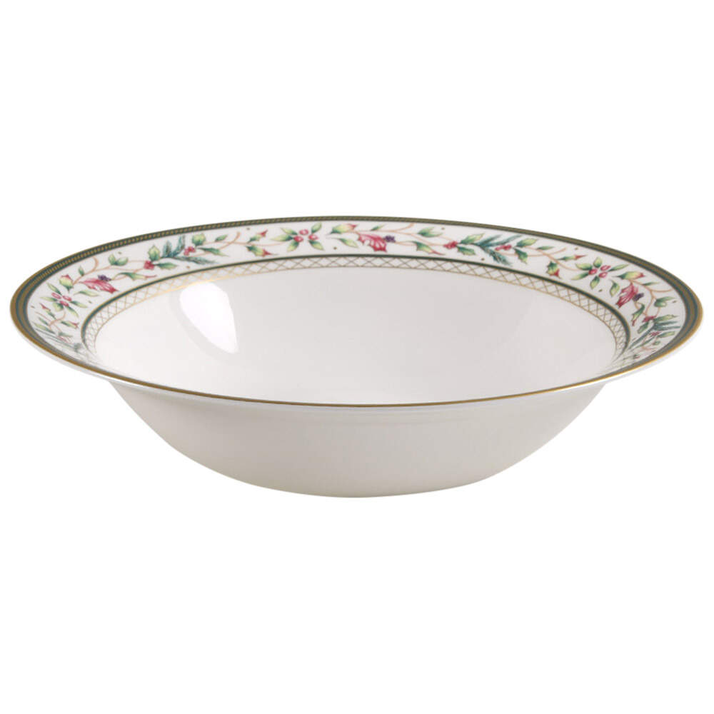 Winter Holiday 10" Round Vegetable Bowl by Fitz & Floyd-1