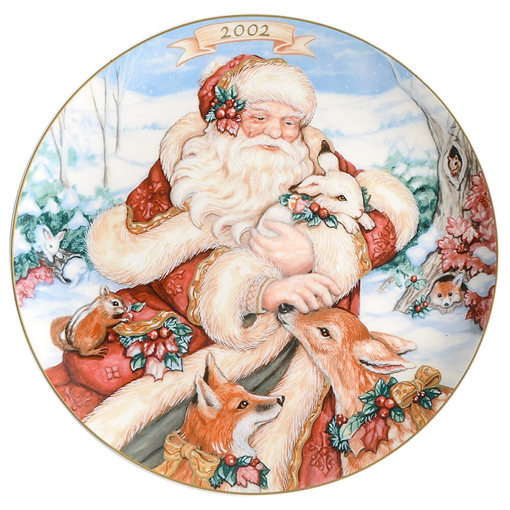Winter Holiday Collector Plate by Fitz & Floyd-1