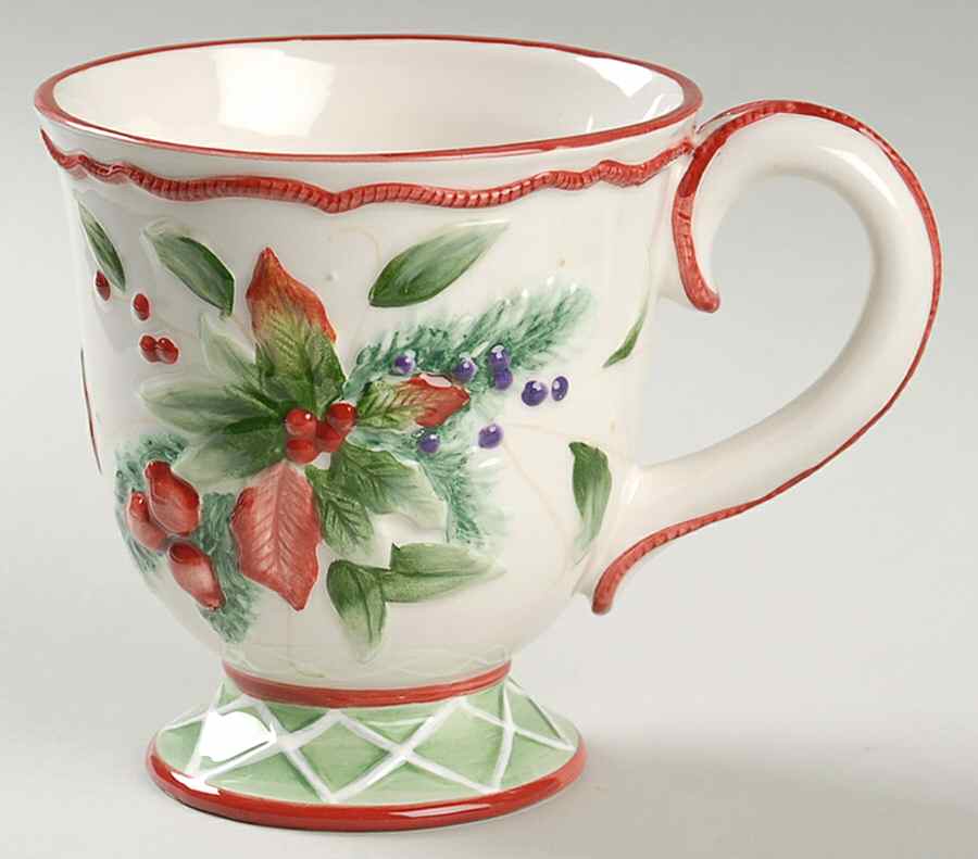 Winter Holiday Accent Mug by Fitz & Floyd-1