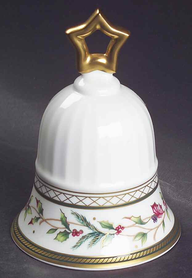Winter Holiday Bell by Fitz & Floyd-1