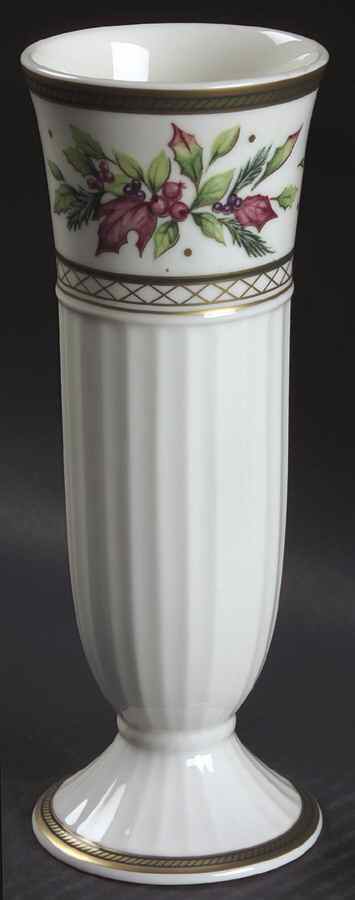 Winter Holiday 7" Vase by Fitz & Floyd-1