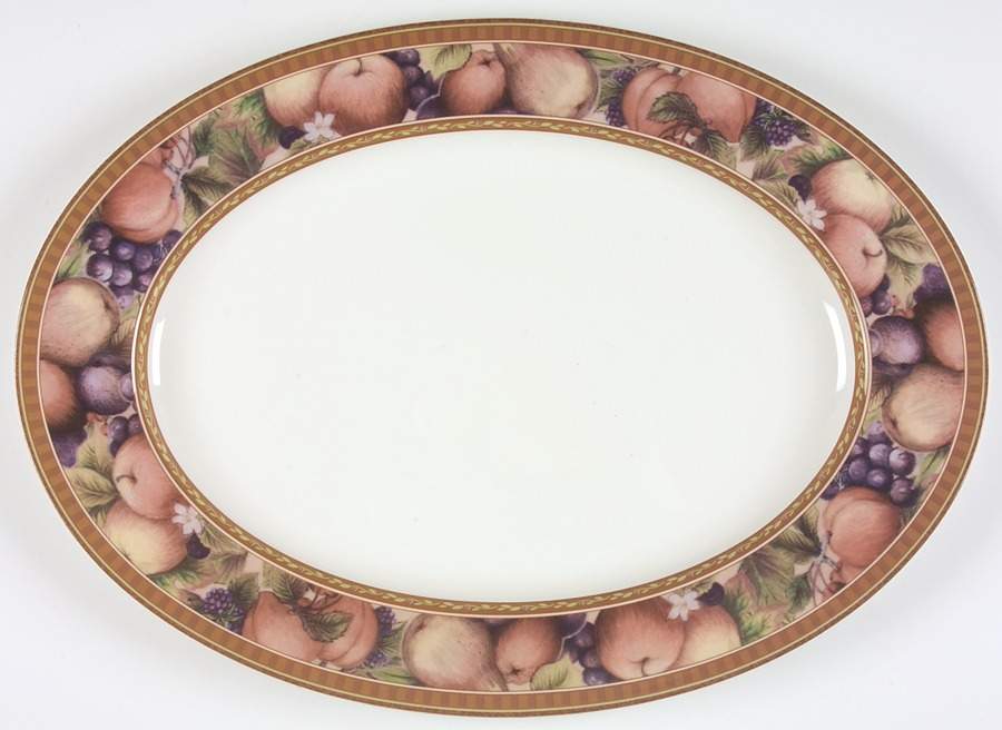 Tuscany 17" Oval Serving Platter by Fitz & Floyd-1
