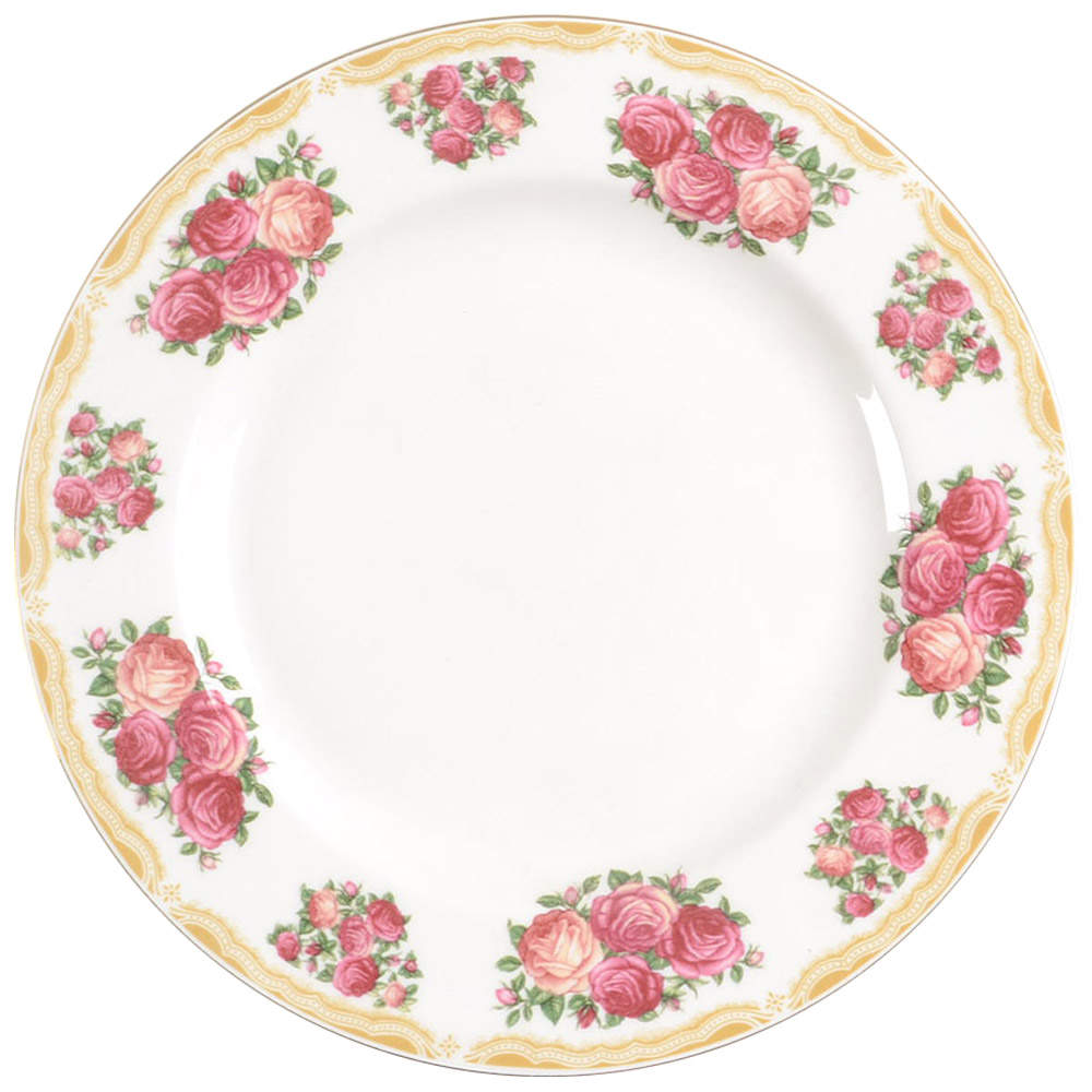 Sydney Roses Salad Plate by Farberware-1