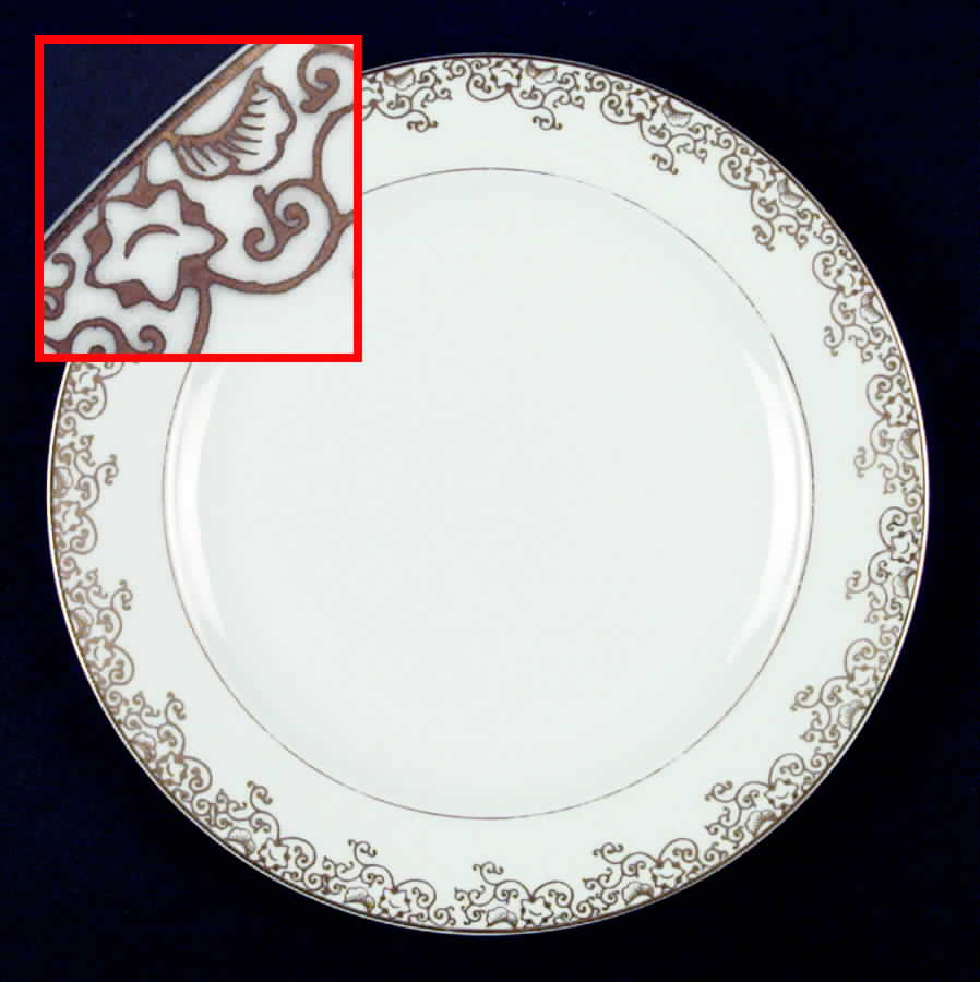 FUK20 Dinner Plate by Fukagawa-1