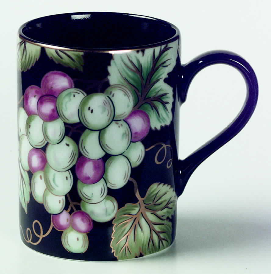Bordeaux Noir Mug by Fitz & Floyd-1