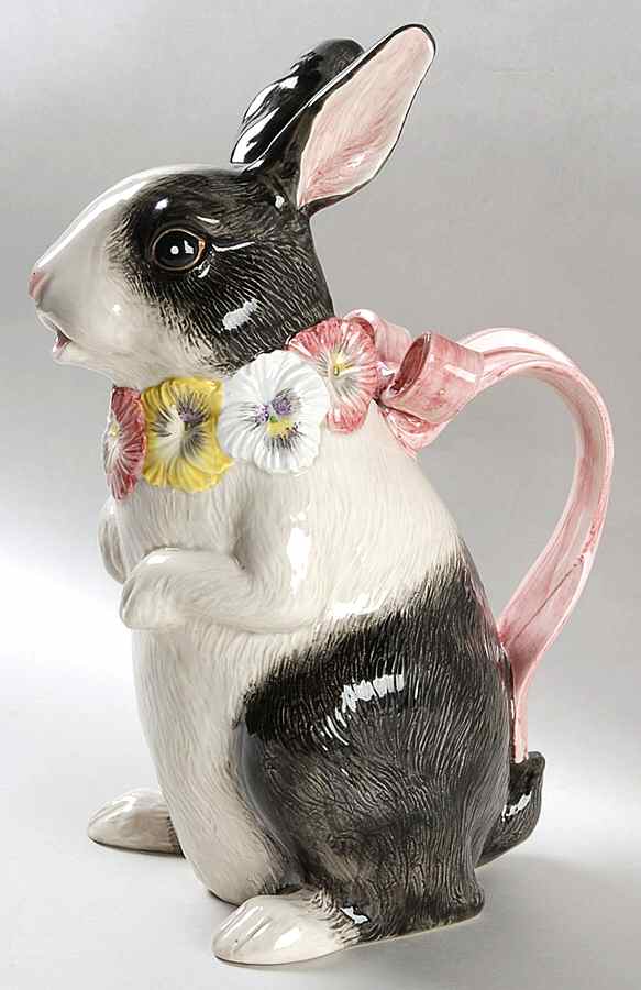 Pansy Parade 40 Oz Pitcher by Fitz & Floyd-1
