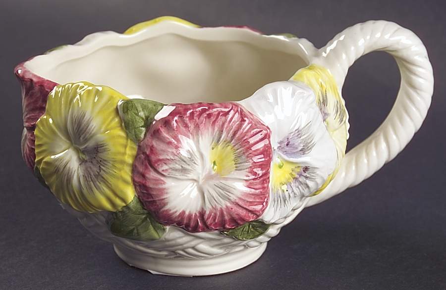 Pansy Parade Creamer by Fitz & Floyd-1