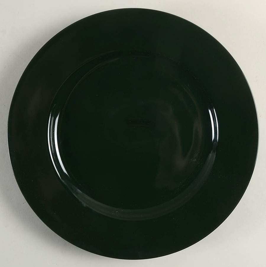 Total Color Spectrum Hunter Green Bread & Butter Plate by Fitz & Floyd-1