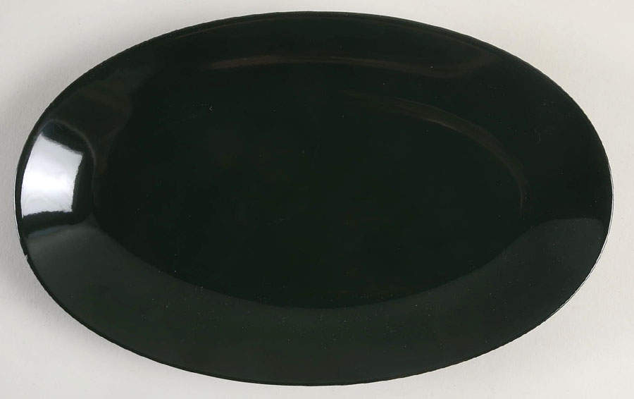 Total Color Spectrum Hunter Green Relish/Gravy Underplate by Fitz & Floyd-1
