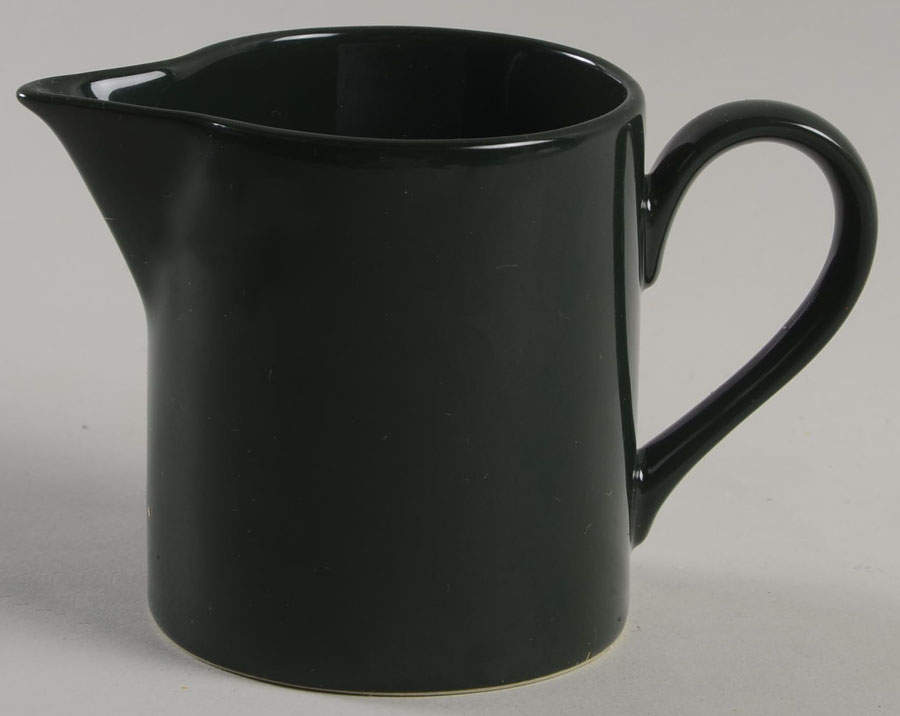 Total Color Spectrum Hunter Green Creamer by Fitz & Floyd-1