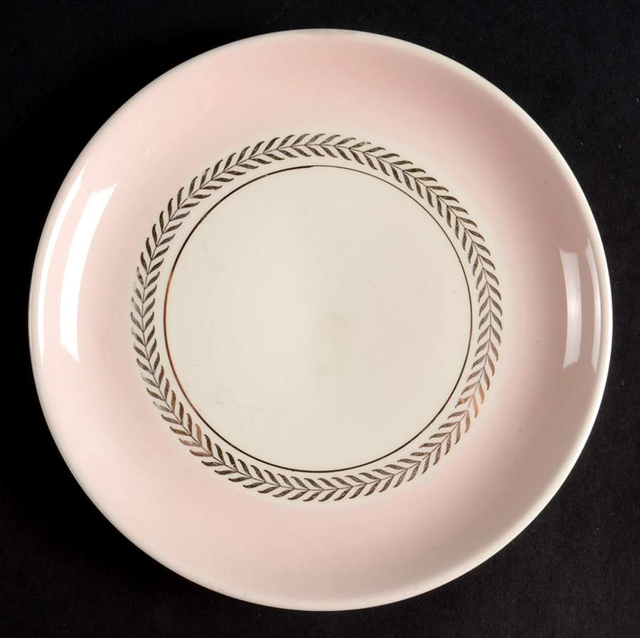 Pink Dawn Bread & Butter Plate by French Saxon-1