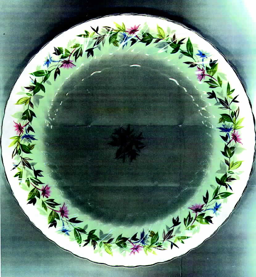 Gaiety Dinner Plate by Foley-1