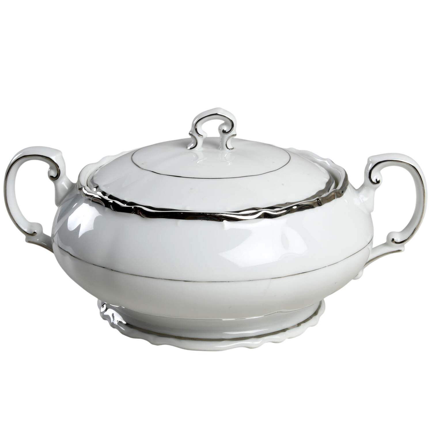 Empress Round Covered Vegetable by Fashion Royale-1