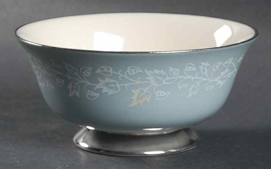 Brocade Strata Blue Coupe Cereal Bowl by Flintridge-1