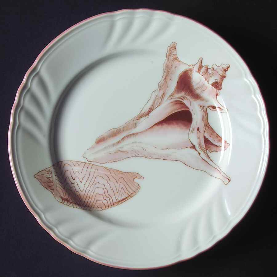 Coquille Salad Plate by Fitz & Floyd-1