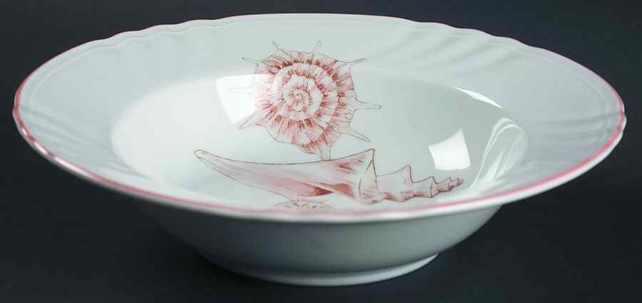 Coquille Rim Soup Bowl by Fitz & Floyd-1