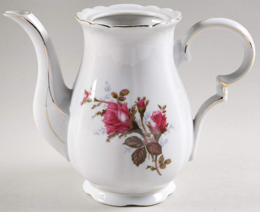 Royal Rose Mini Coffee Pot No Lid by Fine China of Japan-1