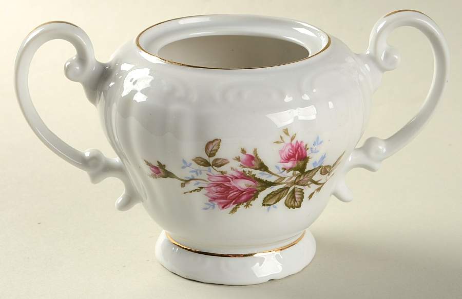 Royal Rose Sugar Bowl No Lid by Fine China of Japan-1