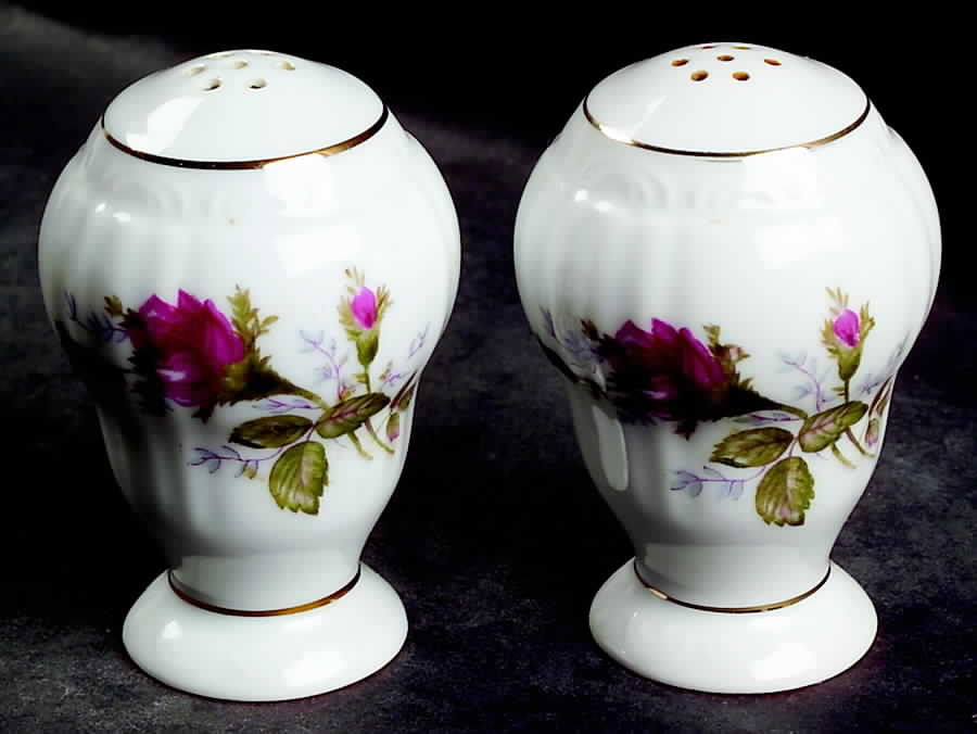 Royal Rose Salt & Pepper Set by Fine China of Japan-1