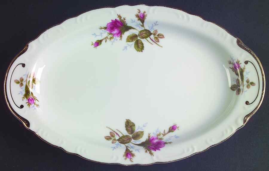 Royal Rose Relish/Gravy Underplate by Fine China of Japan-1