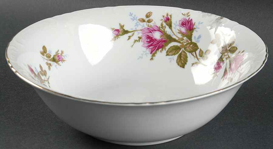 Royal Rose 9" Round Vegetable Bowl by Fine China of Japan-1