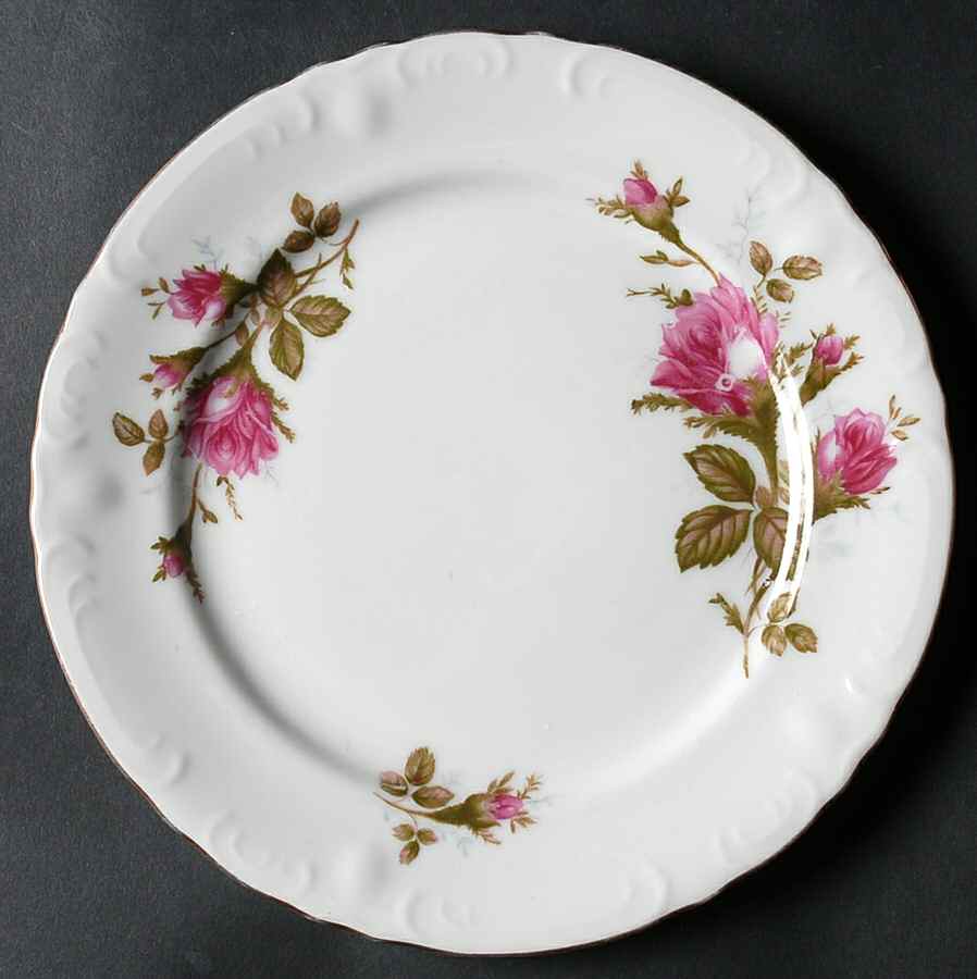 Royal Rose Salad Plate by Fine China of Japan-1