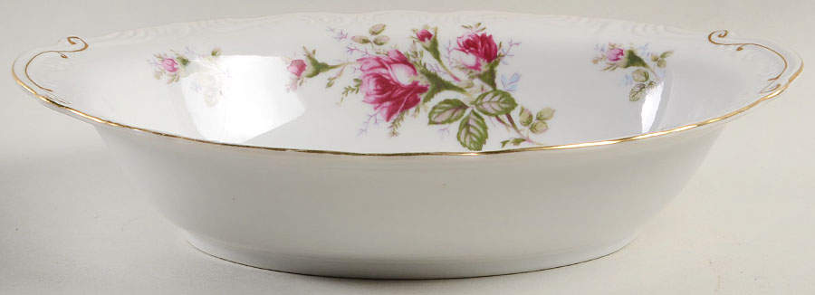 Royal Rose 10" Oval Vegetable Bowl by Fine China of Japan-1