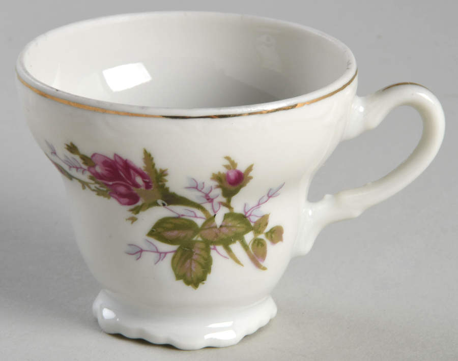 Royal Rose Footed Demitasse Cup by Fine China of Japan-1