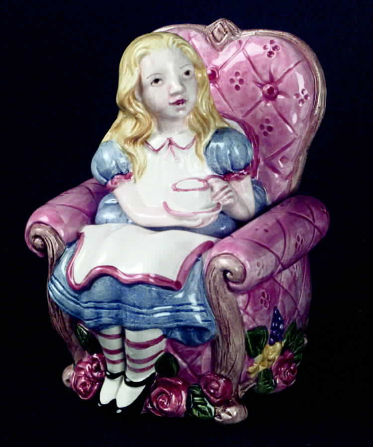 Wonderland Sugar Bowl & Lid by Fitz & Floyd-1
