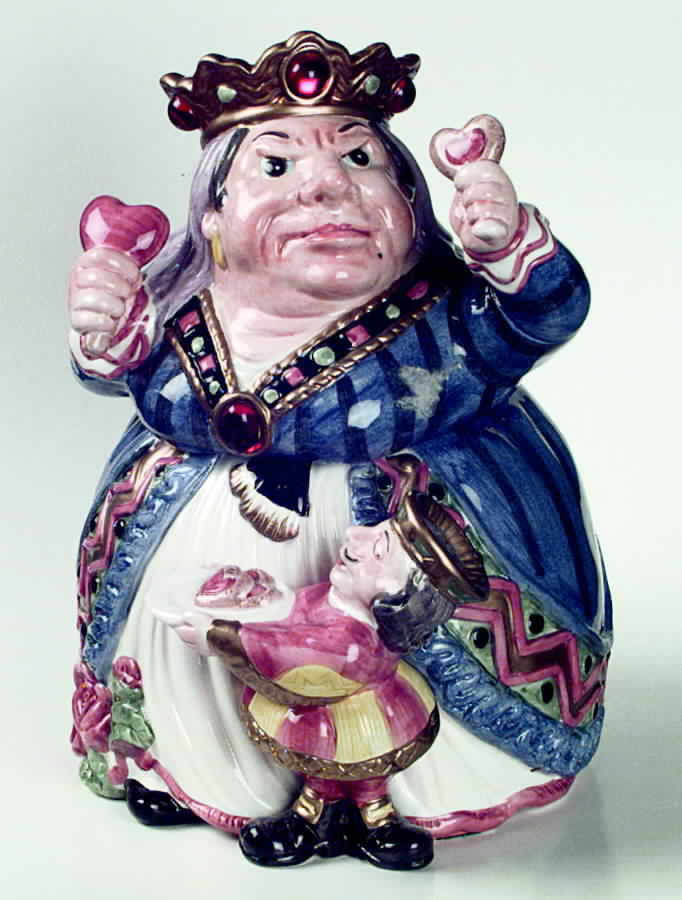 Wonderland Cookie Jar & Lid by Fitz & Floyd-1