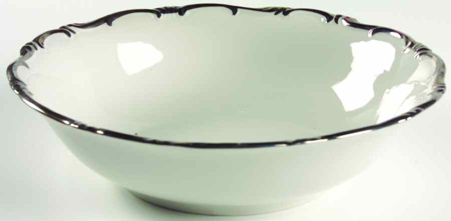 8410A Platinum 9" Round Vegetable Bowl by Forest-1