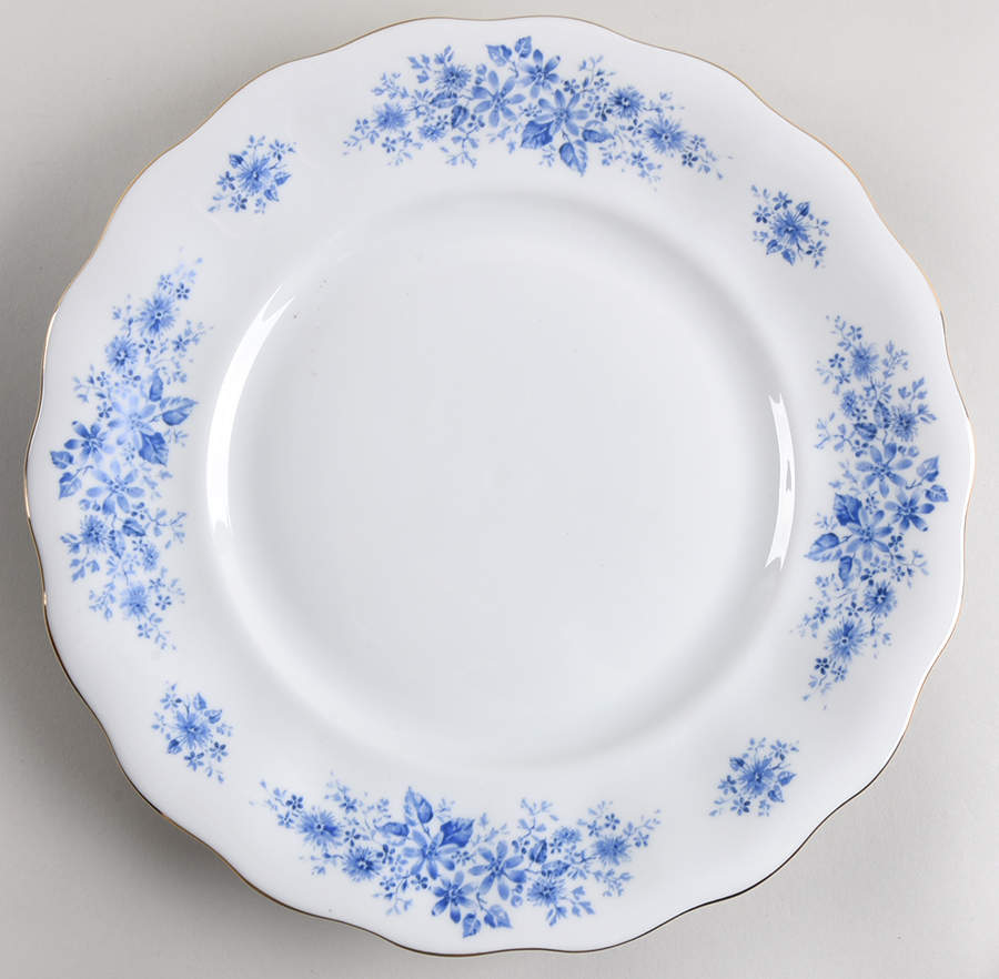 Blue Dahlia 12" Chop Plate (Round Platter) by Favolina-Karolina-1